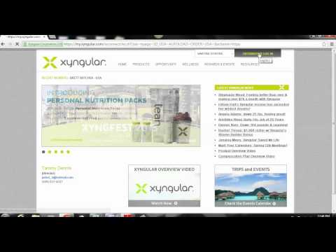 How to Get to your Xyngular Website and Back Office