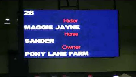 Video of SANDER ridden by MAGGIE JAYNE from ShowNet!