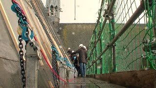 St. Bartholomäus: Dacharbeiten am Frankfurter Dom schreiten zügig voran