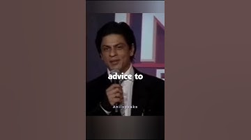 Shahrukh khan one piece advice to Rahul Gandhi & Politicians | SRK Motivational Speech | SRK Fans