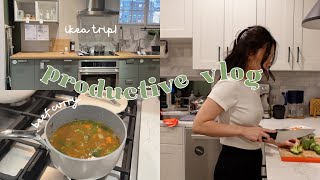 Productive Vlog | cooking, self-care & preparing to move