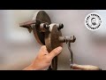 Fundamentall 1930s hand cranked grinder restoration