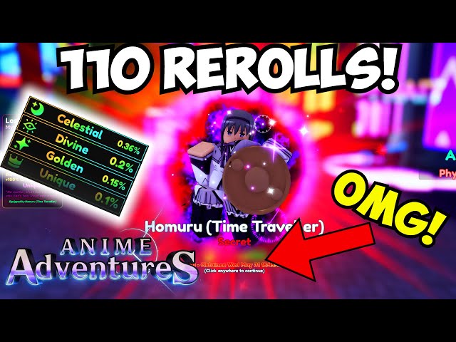 👑I SPENT 10,000 ROBUX ON TRAITS AND I GOT THIS! 2 MYTHIC TRAITS IN 100  REROLLS In Anime Adventures 