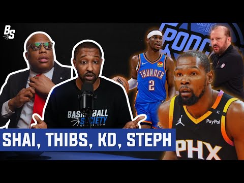 Shai/OKC respect, Knicks ceiling w/ Thibs, Kevin Durant new teams, Steph Curry GOAT convo