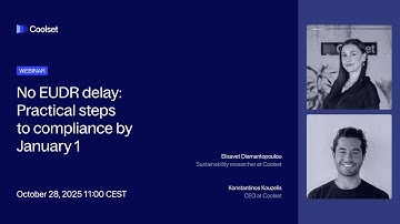 No EUDR delay: Practical steps to compliance by January 1 - Full length webinar [45mins]