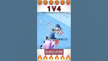 ❤️‍🔥1V4 NEW EVENT🥵#pubgmobile #bgmi #1v4clutch #newevent #solovssquad