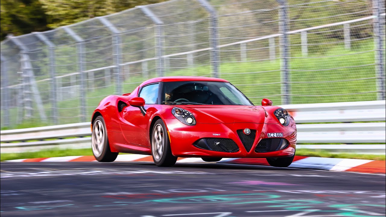 Alfa Romeo 4C on the Nürburgring Nordschleife - YouTube