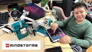 สกายเลอร์สร้างหุ่นยนต์จากเลโก้ - Skyler Makes Robots with Lego Mindstorms