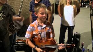 Fiddlin' Carson Peters "Blue Moon of Kentucky" at the 80th Galax Old Fiddlers Convention chords