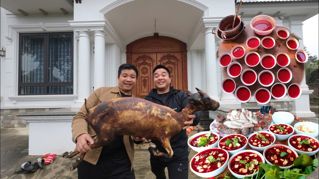 Lần đầu em Thơm làm caramen cắt cơn 7 món từ Dê tơ | Nhịp Sống Tây Bắc