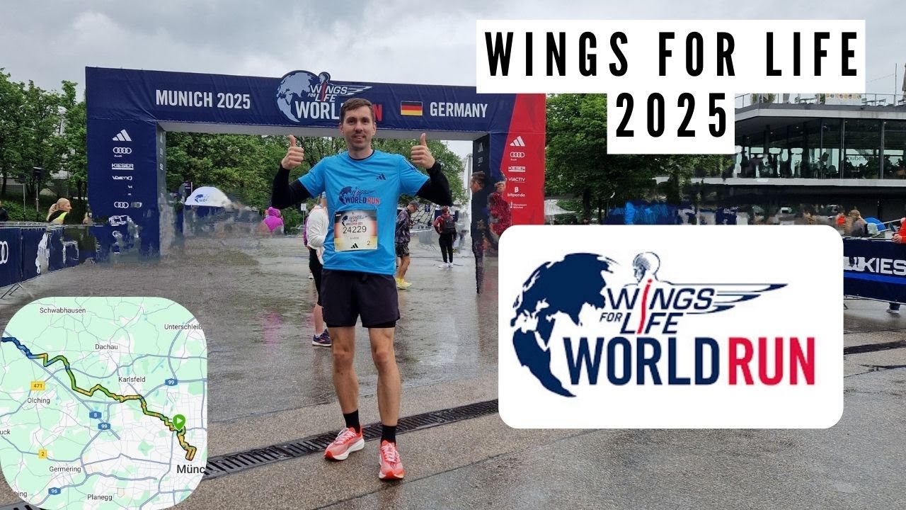 Мой первый забег WINGS FOR LIFE! Марафон из 3х часов?