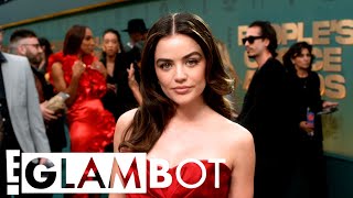 Lucy Hale GLAMBOT: BTS at 2024 PCAs