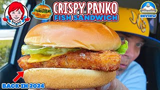 Wendy's® Crispy Panko Fish Sandwich Review!  | Best Of The Bunch? | theendorsement