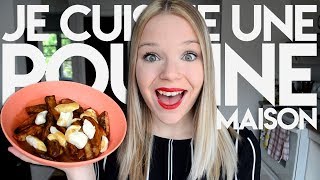 JE CUISINE UNE POUTINE MAISON! 🍟 (recette poutine québécoise)