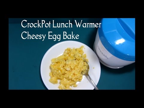 Our Small Table: Cheesy Eggs in a CrockPot Lunch Warmer