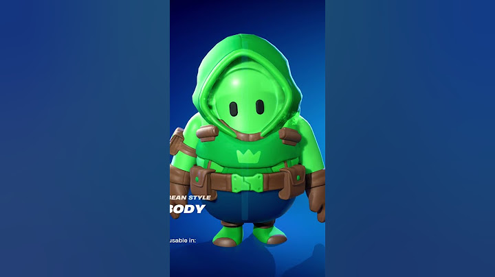 HOW TO USE FALL GUYS SKIN IN FORTNITE!!!!