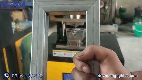 Cắt góc 90 tạo góc vuông trên hộp sắt,  máy đột dập đa chức năng Y97 ERMAK #Transfer