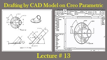 Learn 3D Modeling | With Understanding of Engineering Drawing | lecture 12 | CAD on Creo Parametric