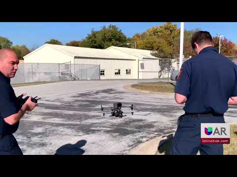 Capacitan bomberos en curso para usar drones en Russellville