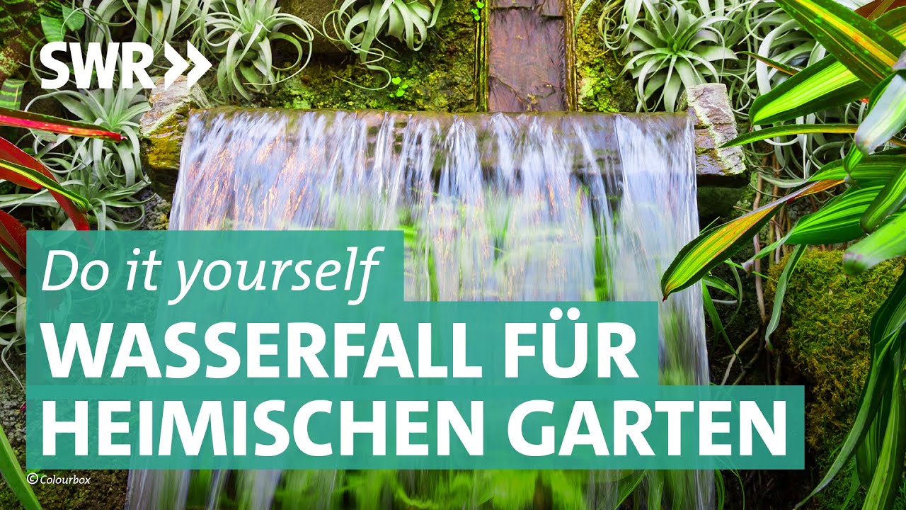 Update Künstlicher Wasserfall: Urlaubsgefühl im eigenen Garten | Marktcheck SWR