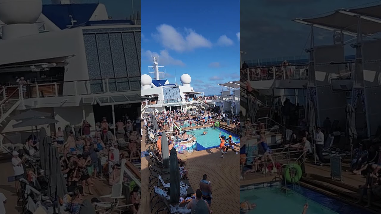 On board Celebrity Silhouette #poolestdayparty#seaday