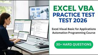 2026 Excel VBA Practice Test | Master Visual Basic for Applications Automation Programming