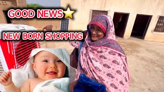 GOOD News⭐️ New Born Baby Shopping Done || Misbah Sajjad Vlogs