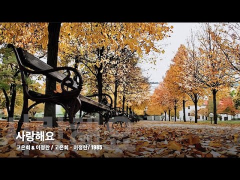 사랑해요 고은희 이정란 고은희ㆍ이정란 1985 가사