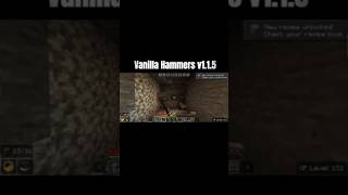 Vanilla Hammers Addon  v1.1.5 Minecraft Bedrock MCPE Mode 1.26+ 100% work #bedrockedition #bedrock