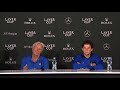 Borg and Thiem Press Conference (Match 2) | Laver Cup 2017