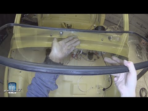 Fiat 500 R Oldtimer Zusammenbau | Windschutz-/Frontscheibe Einbau