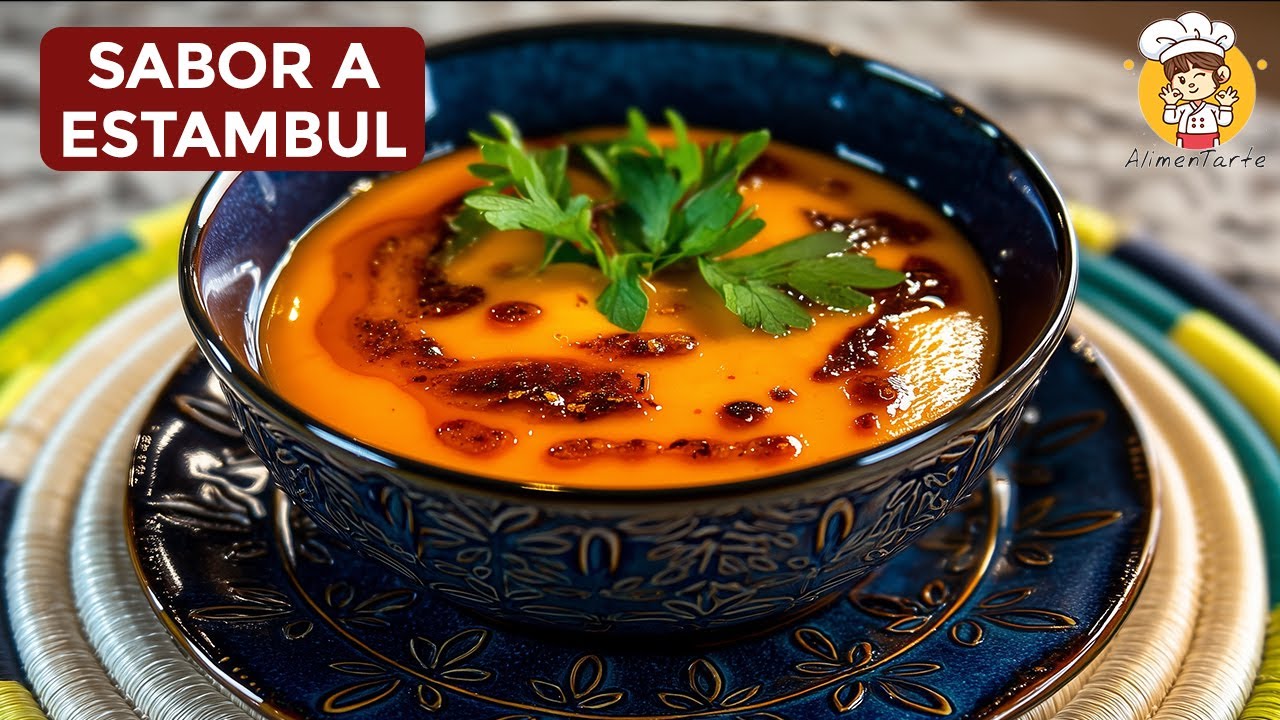 La Sopa de Lentejas Turca que te transportará a Estambul 🇹🇷 🍲  Receta Vegana y Sin Gluten