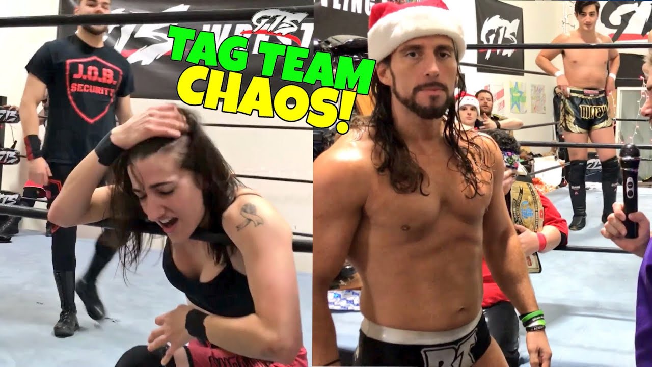 wwe raw 2019 new FEISTY GIRL DEFENDS TAG TEAM CHAMPIONSHIP! GTS WRESTLING SUPERCARD EVENT!