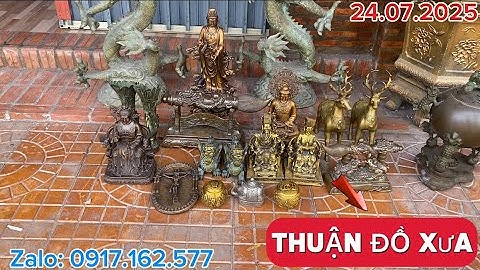 🔴🔴cặp rồng 40kg. Nai đồng. Mẹ quan âm. Ngọc hoàng & vương mẫu. Phù điêu công giáo