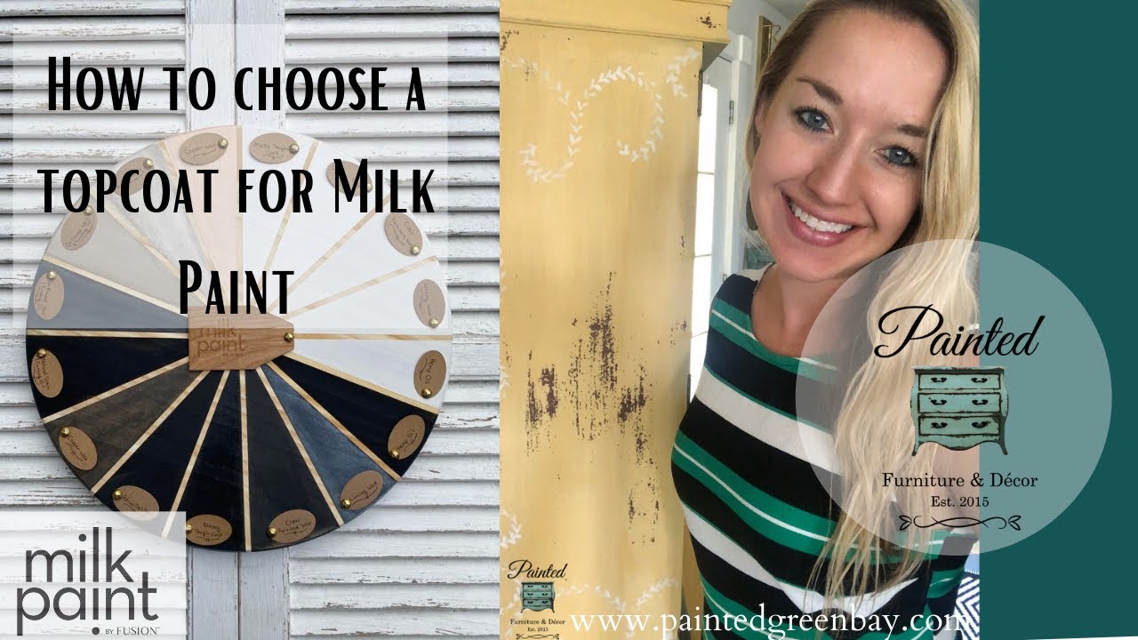 Does Milk Paint Need A Topcoat?