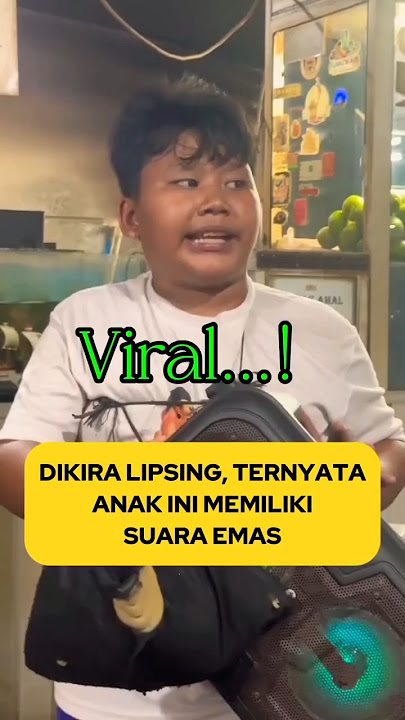 Download lagu Dikira lipsing, ternyata anak ini punya suara emas