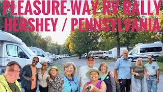 PLEASUREWAY RVs RALLY / HERSHEY / PENNSYLVANIA / What it's like to attend an RV rally/meetup