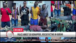 POLICE ARREST 6 KIDNAPPERS, RESCUES VICTIMS IN KADUNA