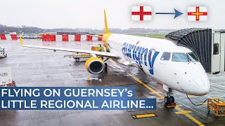 TRIPREPORT | Aurigny (ECONOMY) | London Gatwick - Guernsey | Embraer 195 screenshot 2