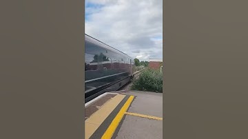 Class 800 with 5 (1 a doppler) Passing Chippenham at Speed