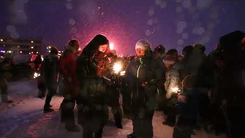 1st of Advent in Nuuk, Greenland
