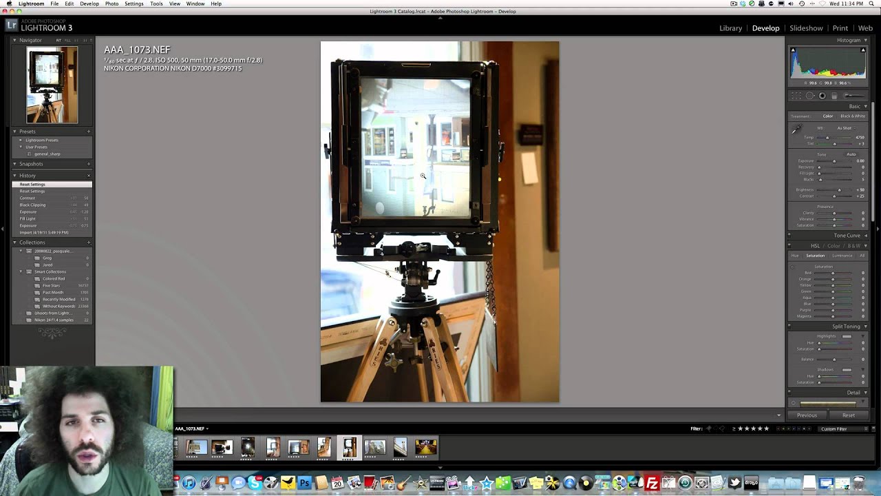 canon definicion A look at a 8x10 View Camera