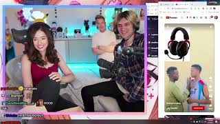 xQc cries laughing at fortinayt or babaji meme with poki