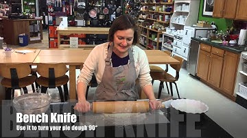 Tool Time: Using a Bench Knife to Turn Pastry Dough