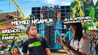 Brewog Pukul Mundur Penonton Semburat Karnaval Di Blingoh Jepara