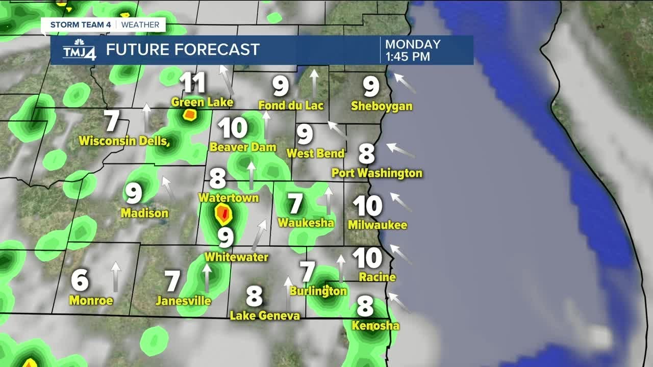 Warm, humid start to the week - YouTube