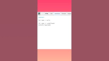 Javascript null and undefined interview question #shorts #mrtechbangalore
