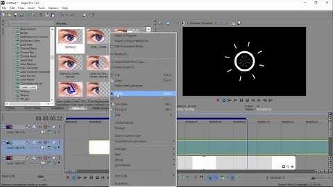 Sony Vegas Tutorial - Circle Burst - Inspiration from AE