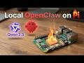 I tried running Openclaw locally on Raspberry Pi... it caught fire 🔥