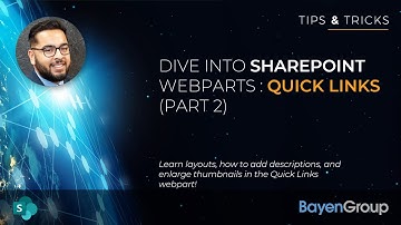 SharePoint Web Parts: Quick Links (Part 2)